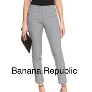 BANANA REPUBLIC Sloan Fit Jacquered Pants
